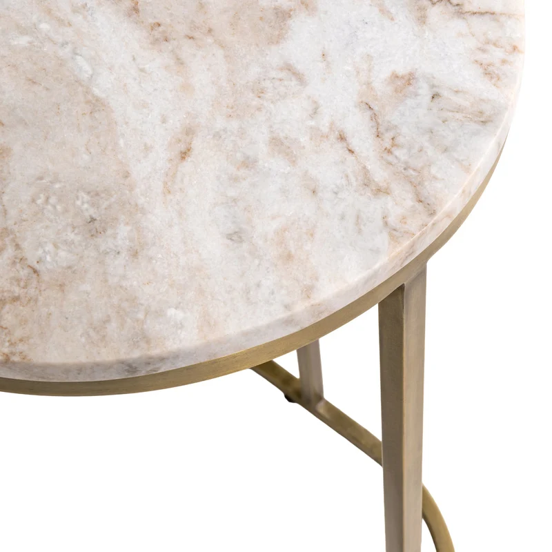 Richmond Interiors Beistelltisch Bottega Blush beige