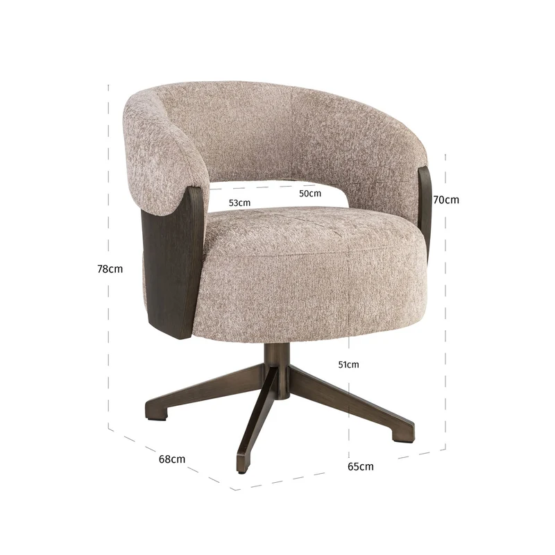 Richmond Interiors Esszimmerstuhl Pollux be easy sand oak