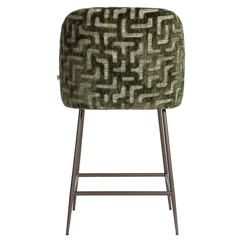 Richmond Interiors Thekenstuhl Pullitzer moss labyrinth