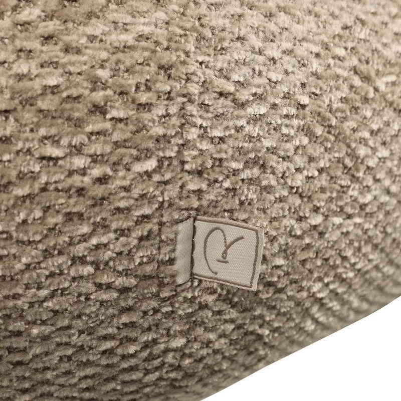 Richmond Interiors Esszimmerstuhl Kayla mocca boldweave swivel