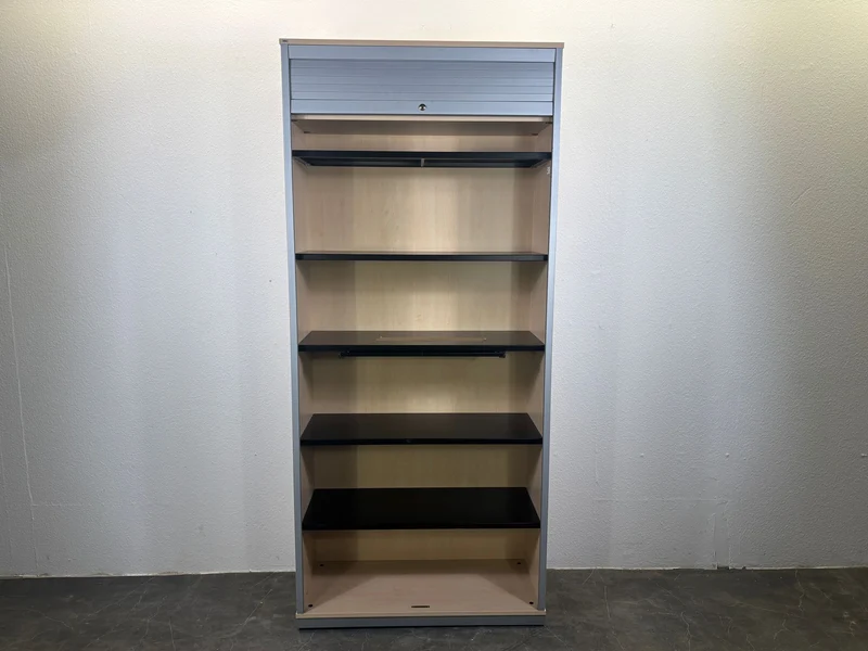 Sedus Rollladenwandschrank Ahorn / Silber