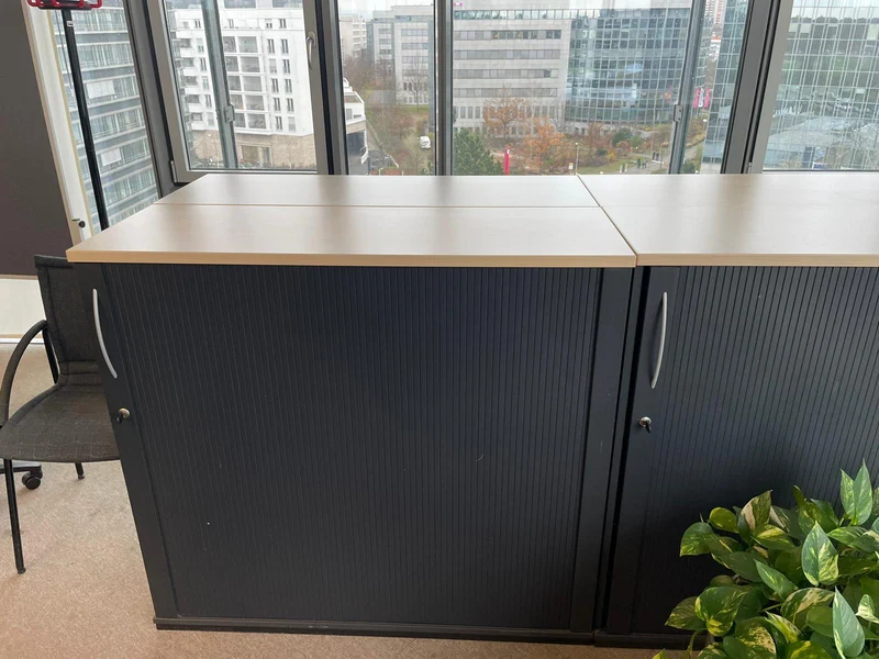 König & Neurath Aktenschrank Ahorn / Anthrazit