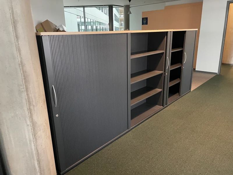König & Neurath Aktenschrank Ahorn / Anthrazit