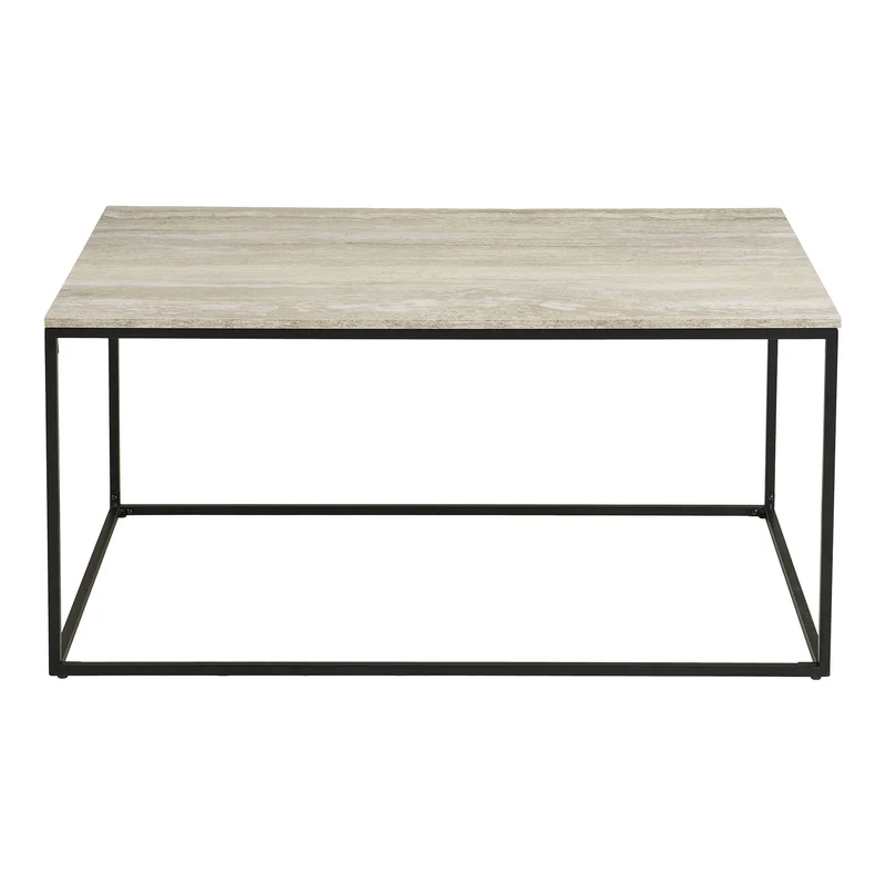 Matera Amora Couchtisch Beige Travertin-Look