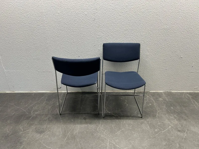 Konferenzstuhl Blau