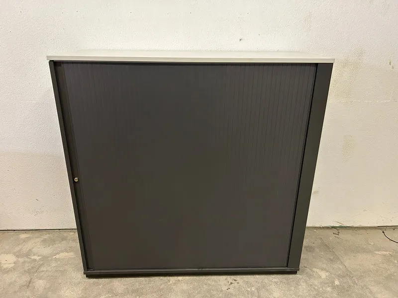 WINI Sideboard Anthrazit / Weiß 2&3 OH