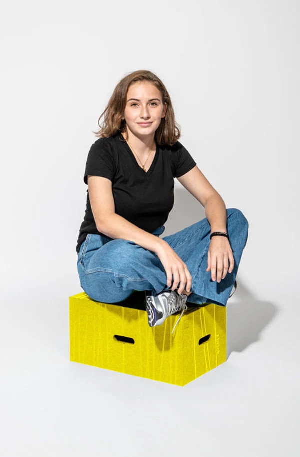 Xbrick in Gelb