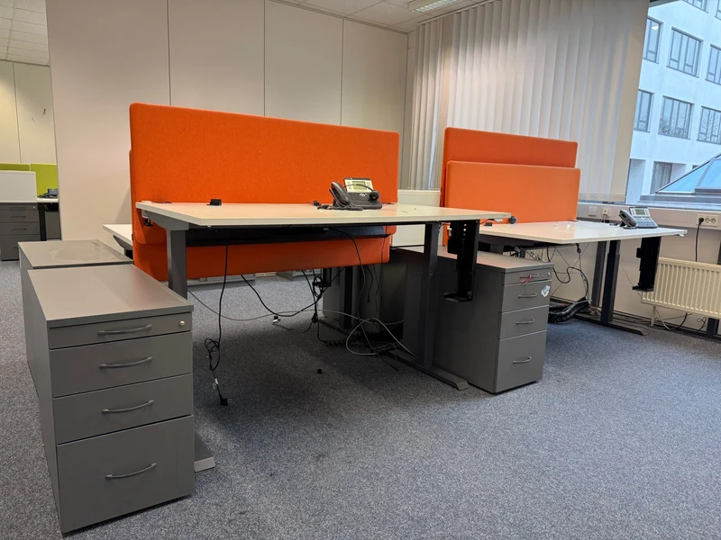 Göttessons Trennwand Orange / Grün