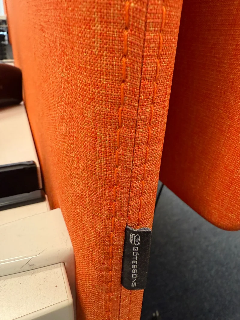 Göttessons Trennwand Orange / Grün