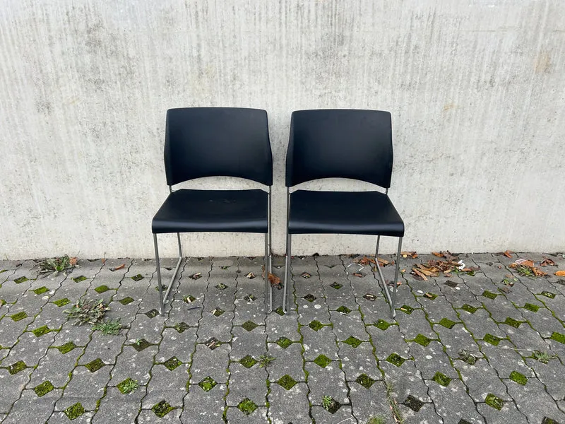 Nimble Allsteel Konferenzstuhl Schwarz