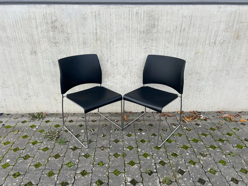 Nimble Allsteel Konferenzstuhl Schwarz