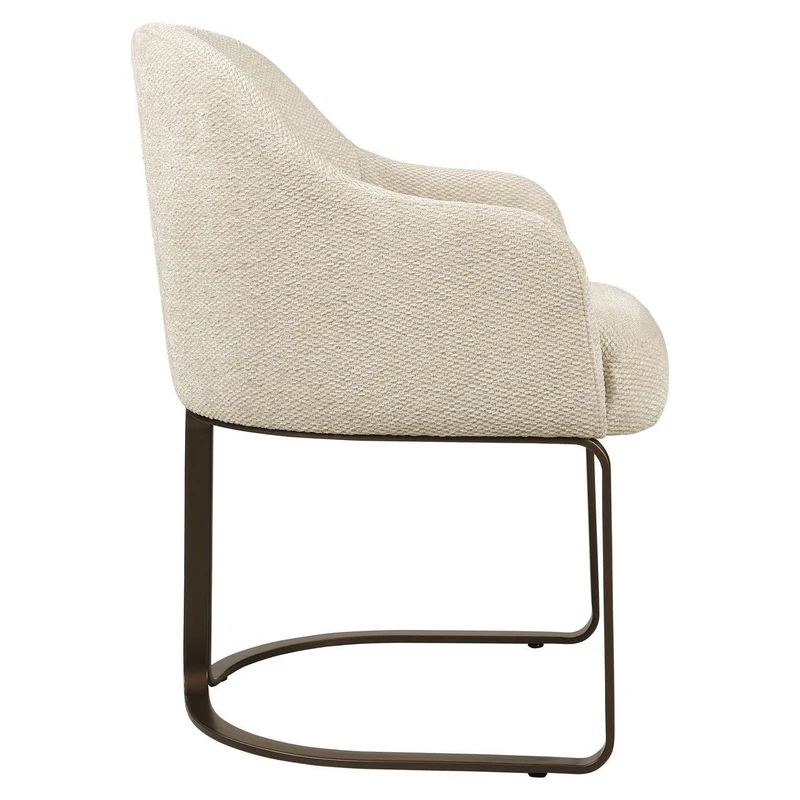 Richmond Interiors Esszimmerstuhl Hadley natural boldweave fire retardant