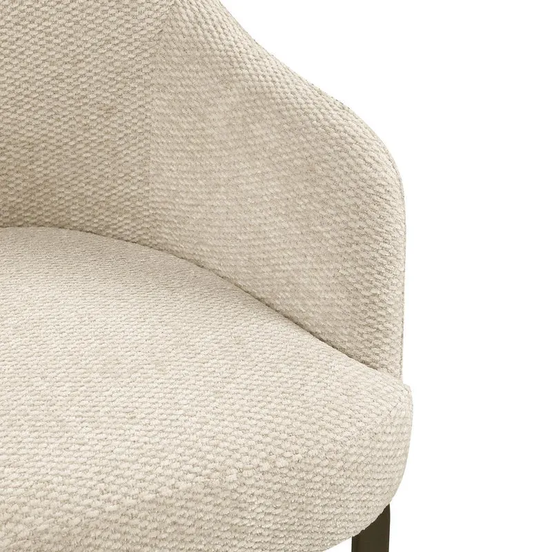 Richmond Interiors Esszimmerstuhl Hadley natural boldweave fire retardant