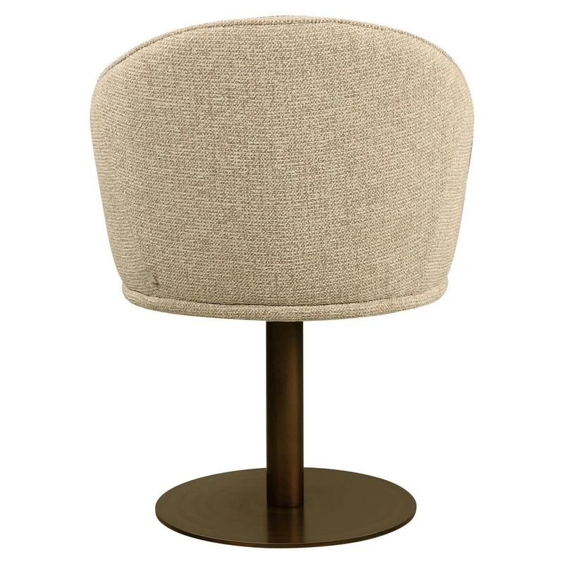 Richmond Interiors Esszimmerstuhl Beverly natural fancy swivel
