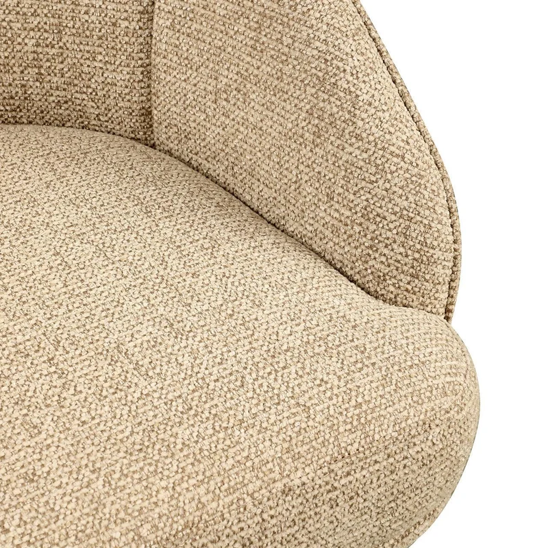 Richmond Interiors Esszimmerstuhl Beverly natural fancy swivel