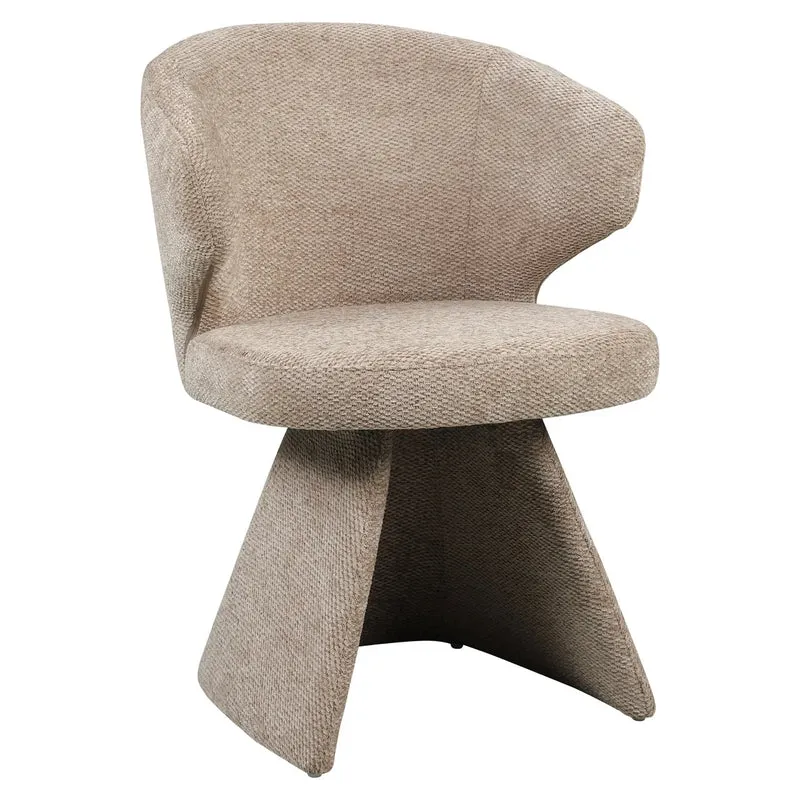 Richmond Interiors Esszimmerstuhl Zenith mocca boldweave