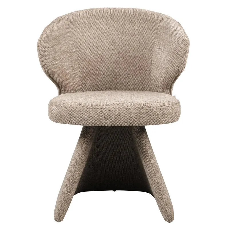 Richmond Interiors Esszimmerstuhl Zenith mocca boldweave