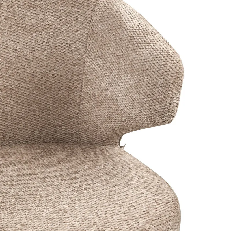 Richmond Interiors Esszimmerstuhl Zenith mocca boldweave