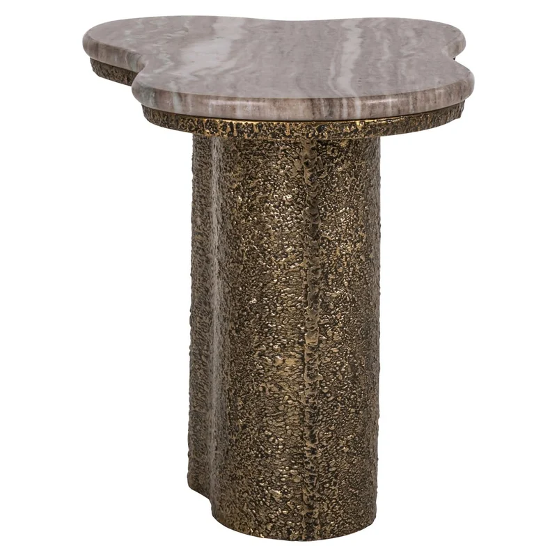 Richmond Interiors – Beistelltisch Abandos Brass Antique
