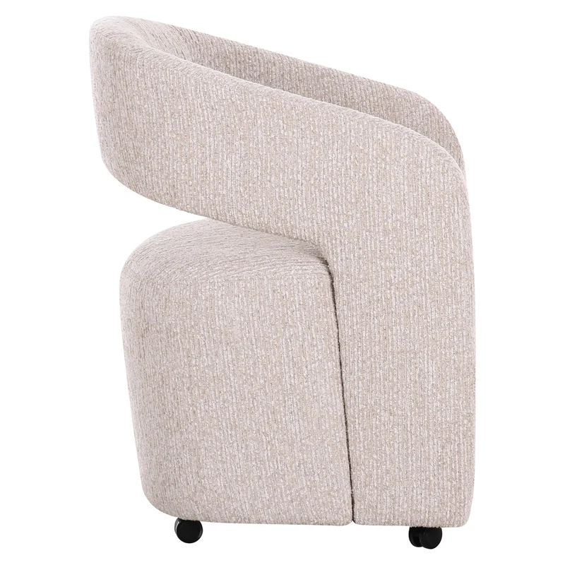 Richmond Interiors Esszimmerstuhl Vixen natural linear