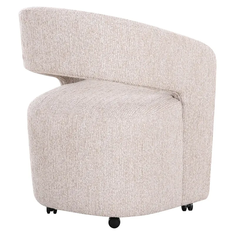 Richmond Interiors Esszimmerstuhl Vixen natural linear