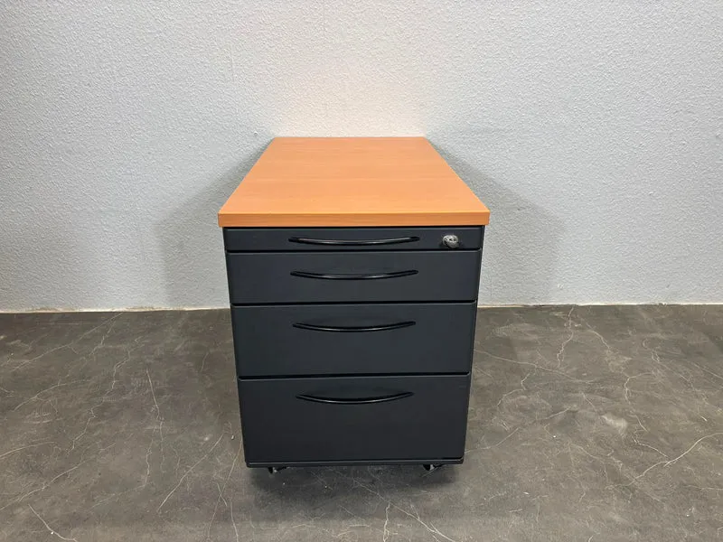 König & Neurath Rollcontainer Buche / Anthrazit