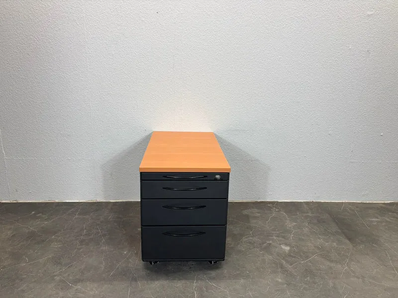 König & Neurath Rollcontainer Buche / Anthrazit