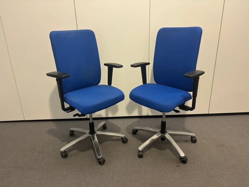 König & Neurath Jet Bürodrehstuhl Blau