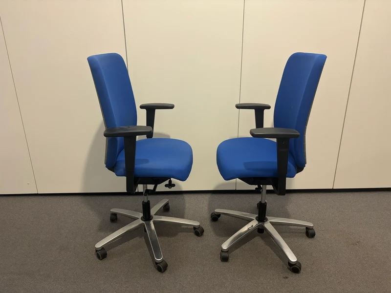 König & Neurath Jet Bürodrehstuhl Blau