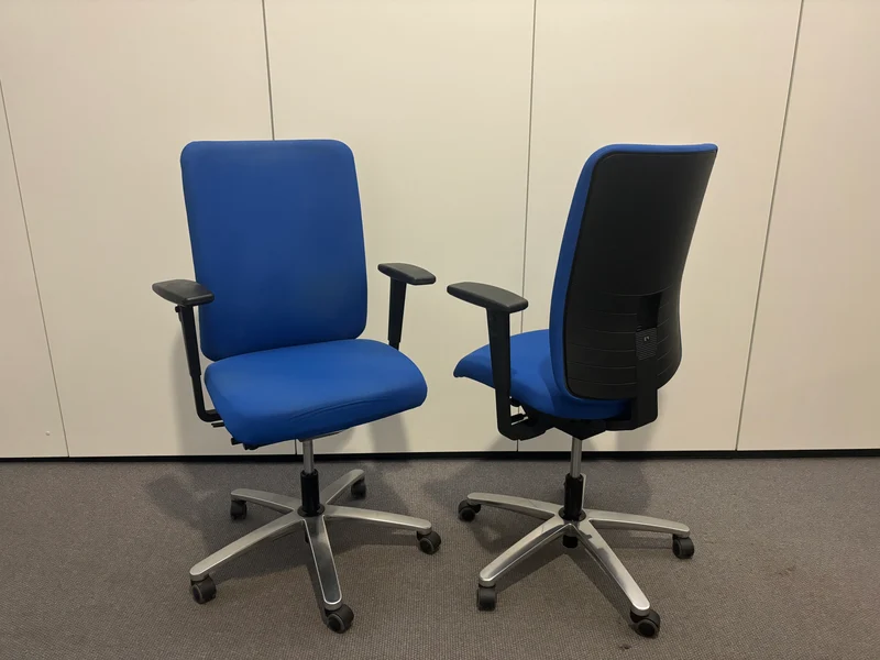 König & Neurath Jet Bürodrehstuhl Blau