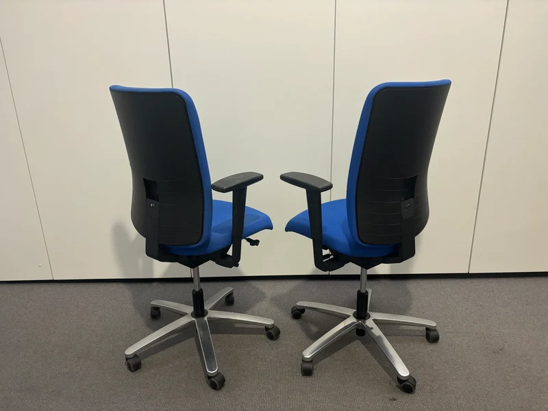 König & Neurath Jet Bürodrehstuhl Blau