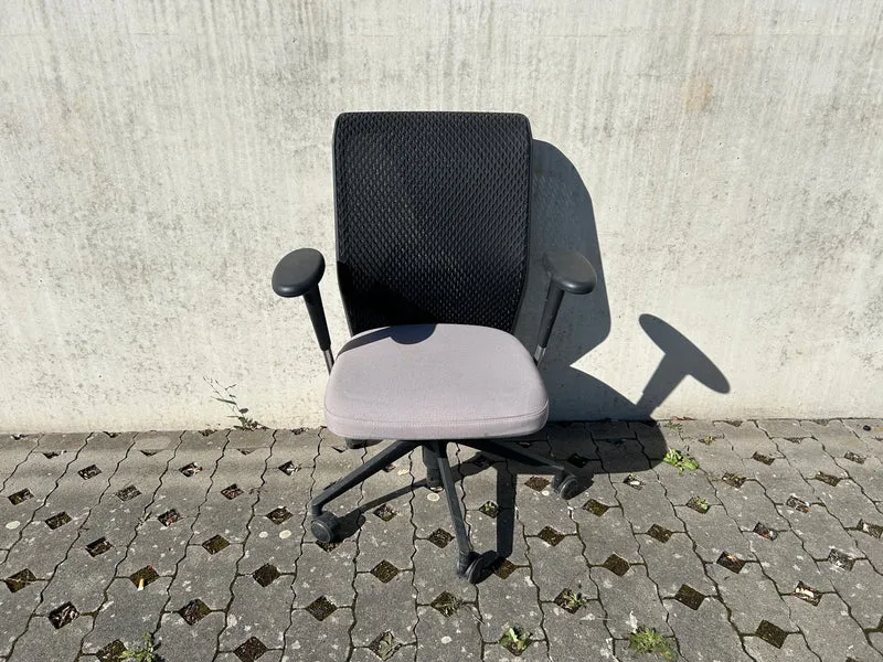 Vitra ID Chair Concept Schwarz / Grau