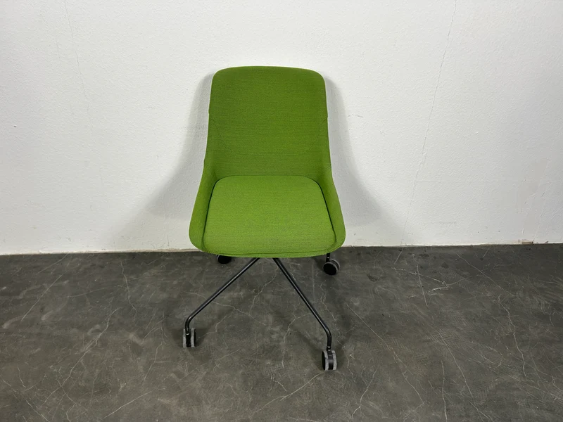 Brunner Crona 6383 Konferenzstuhl auf Rollen Grün