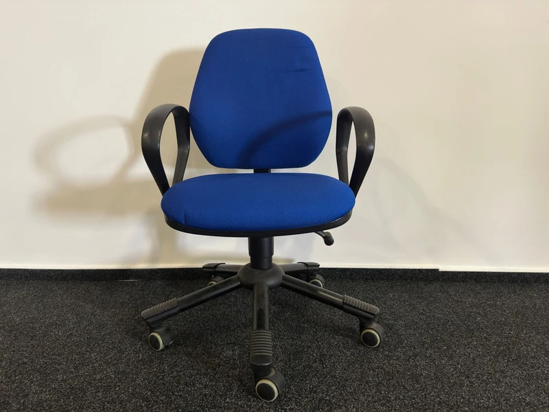 Bürodrehstuhl Blau