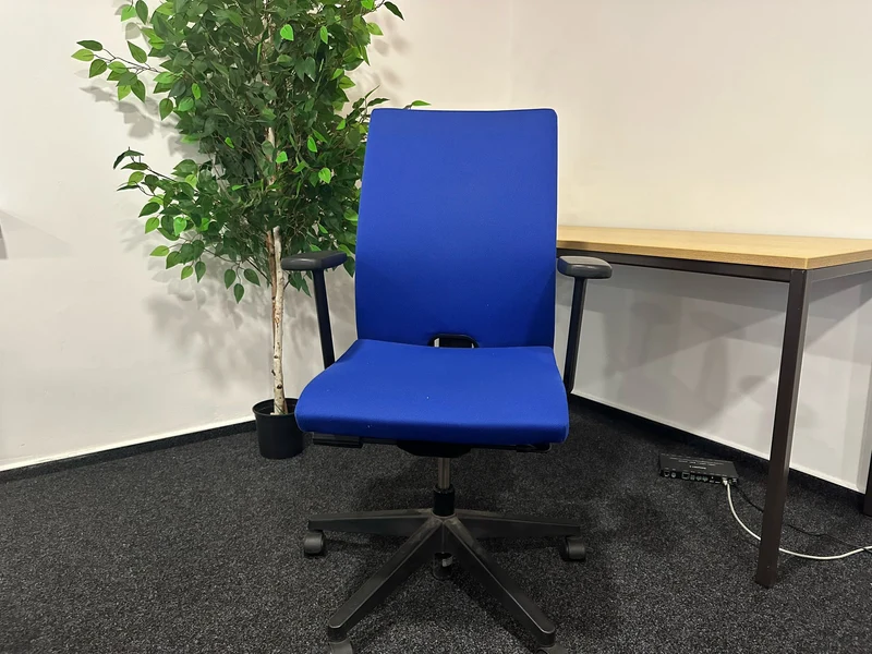 Haworth Comforto Bürodrehstuhl Blau