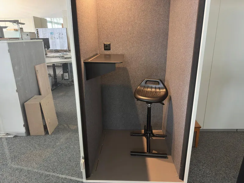 Telefonbox Weiß