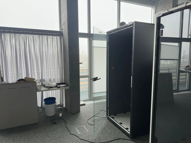 Telefonbox Anthrazit