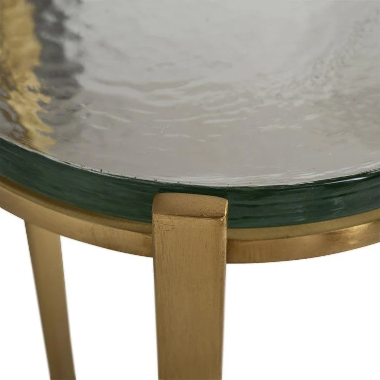 Richmond Interiors Beistelltisch Aubrey (Gold)