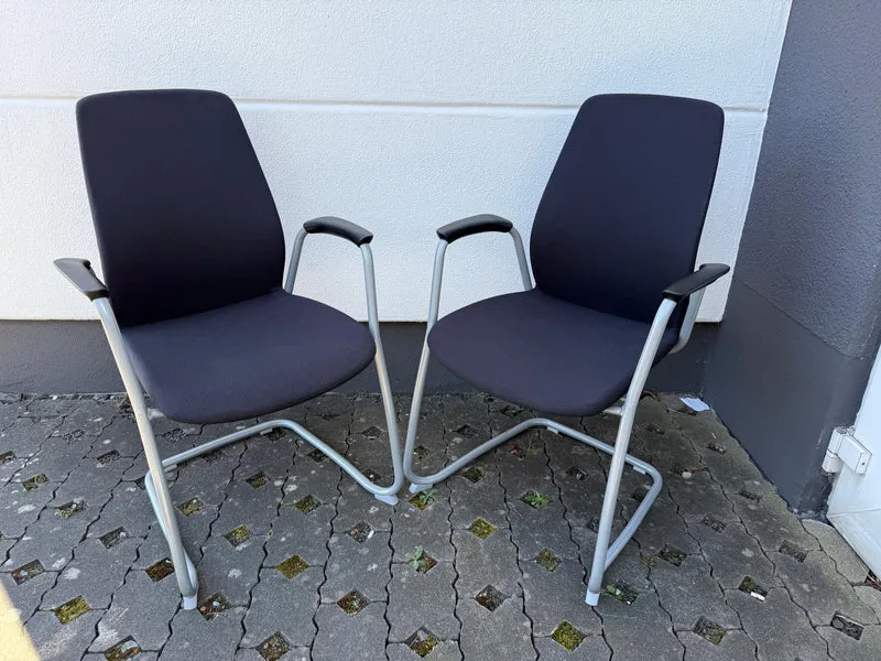 Kinnarps Konferenzstuhl Schwarz