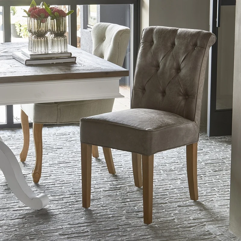 Riviera Maison Esszimmerstuhl Hampton Classic Coffee Pellini