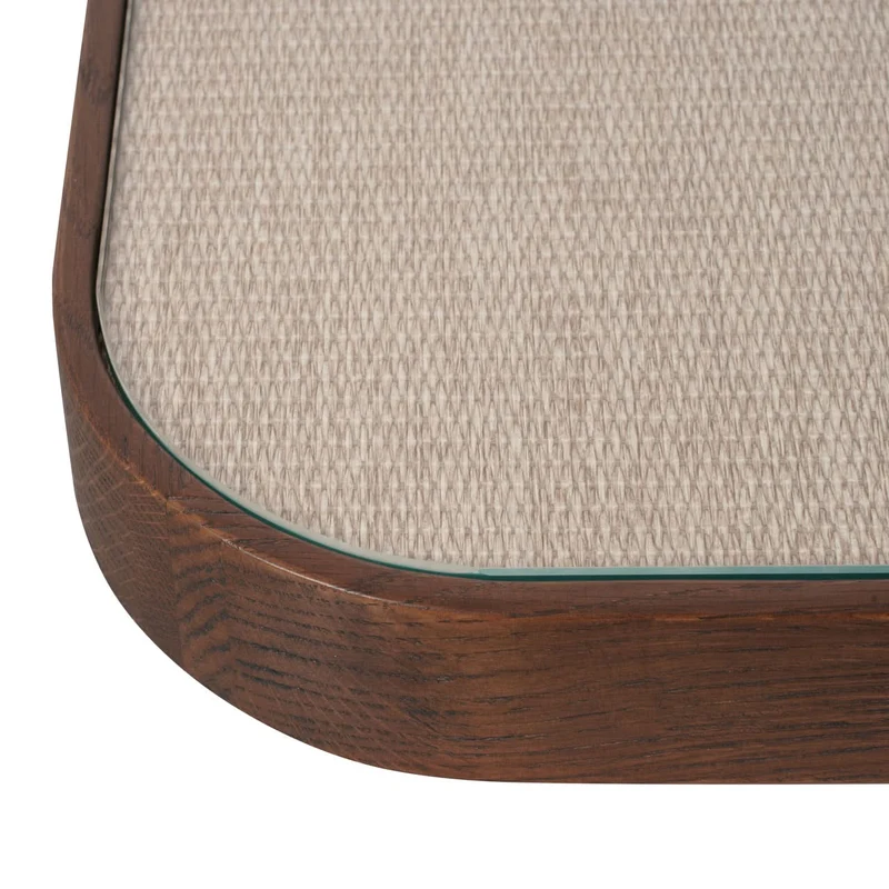 Richmond Interiors – Couchtisch Willox Brown (2er-Set, inkl. Glasplatte)