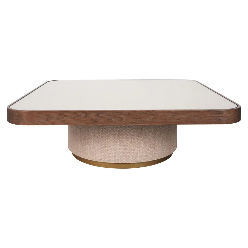 Richmond Interiors – Couchtisch Willox Brown (2er-Set, inkl. Glasplatte)