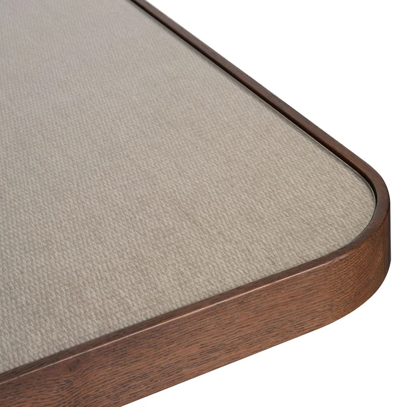 Richmond Interiors – Esstisch Willox Brown (inkl. Glasplatte)
