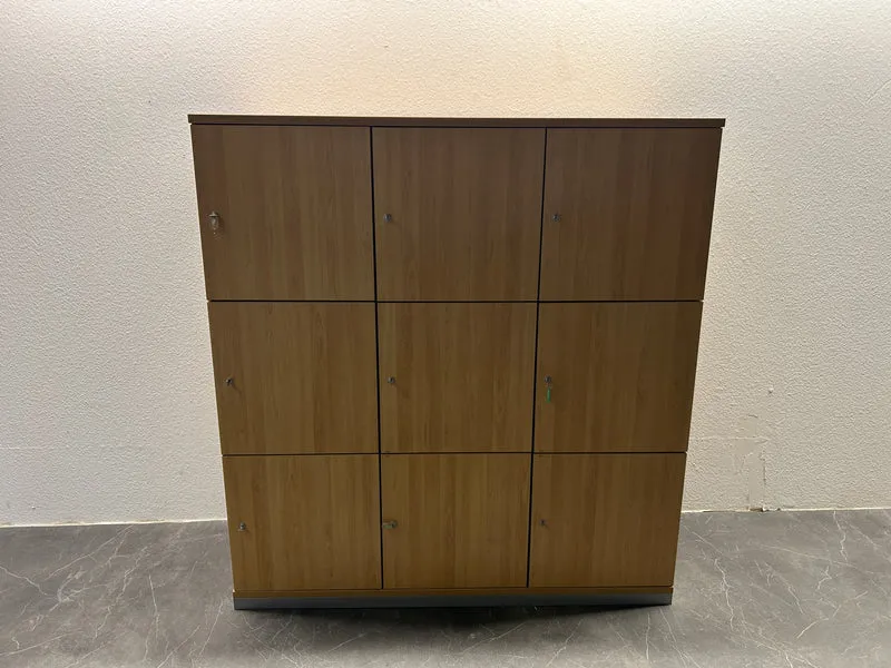 Schließfachschrank Spind Buche