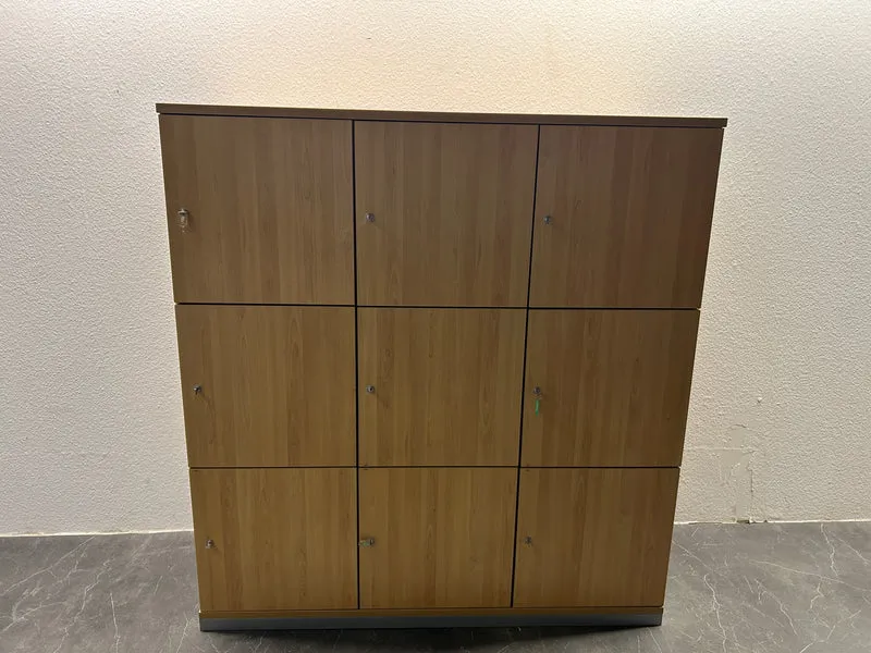 Schließfachschrank Spind Buche