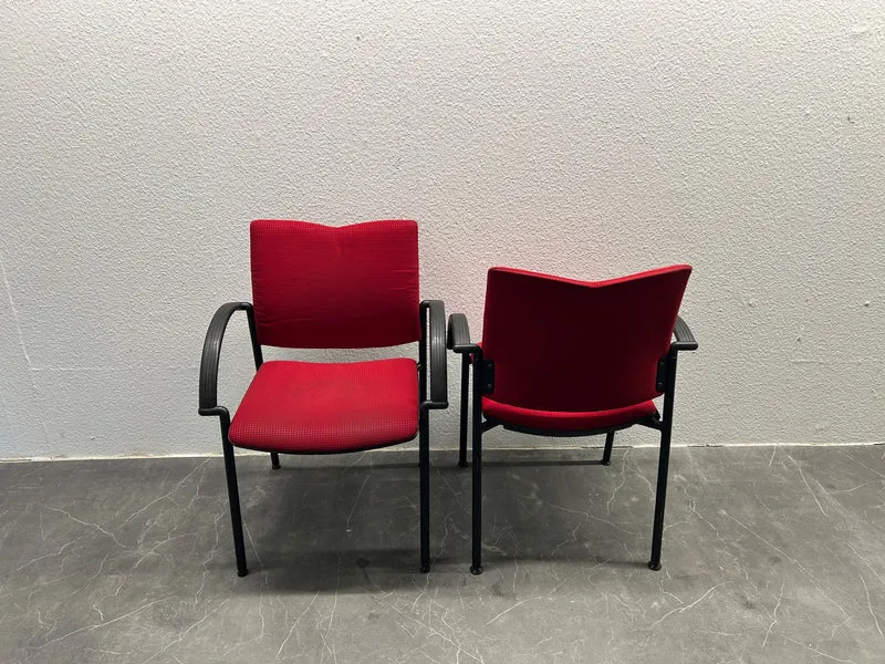 Dauphin Konferenzstuhl Rot