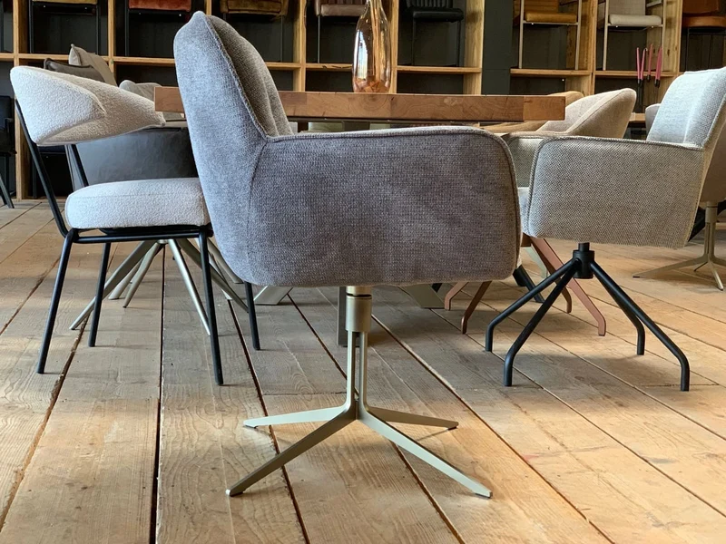 Designer Esszimmer Drehstuhl S26G