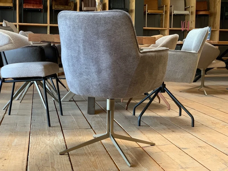 Designer Esszimmer Drehstuhl S26G