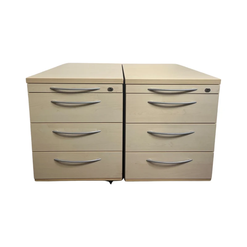 König & Neurath Rollcontainer Ahorn