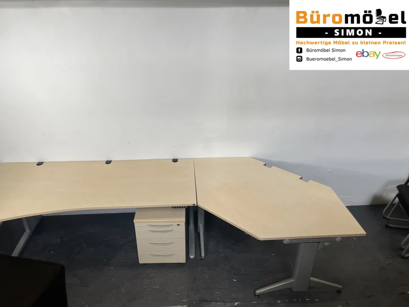 König & Neurath Rollcontainer Ahorn